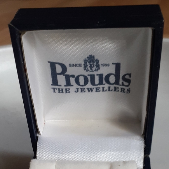 Silver & Ruby Studded Earrings - Picture 6 of 6